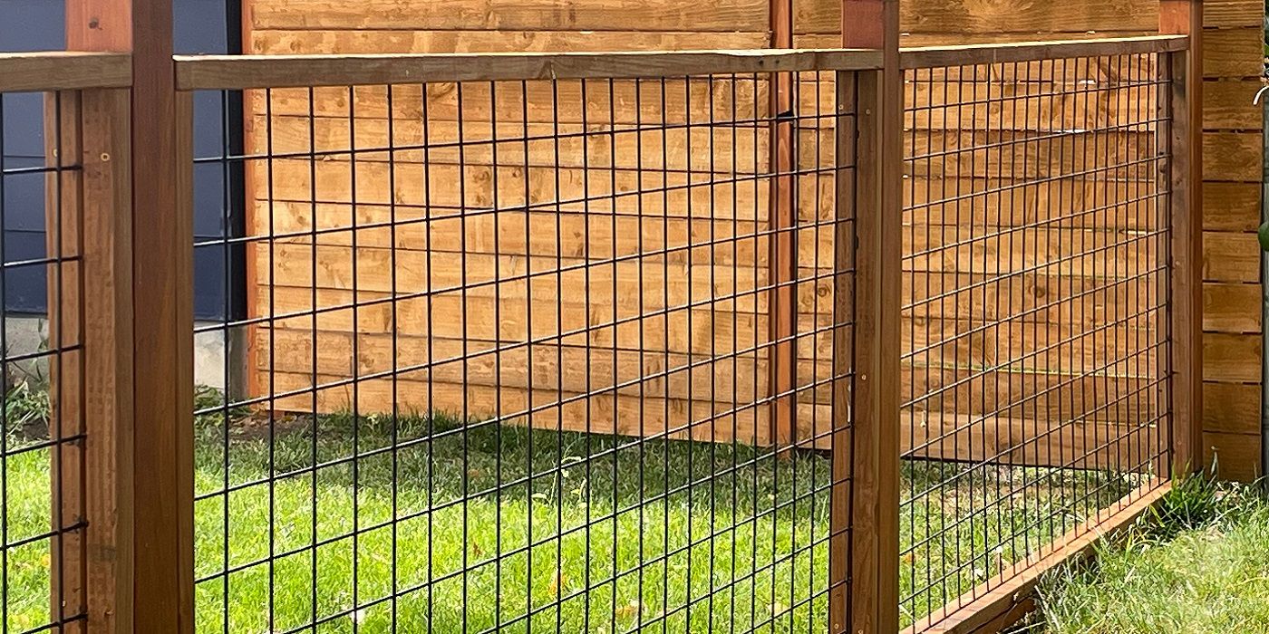 Clôture de jardin DIY