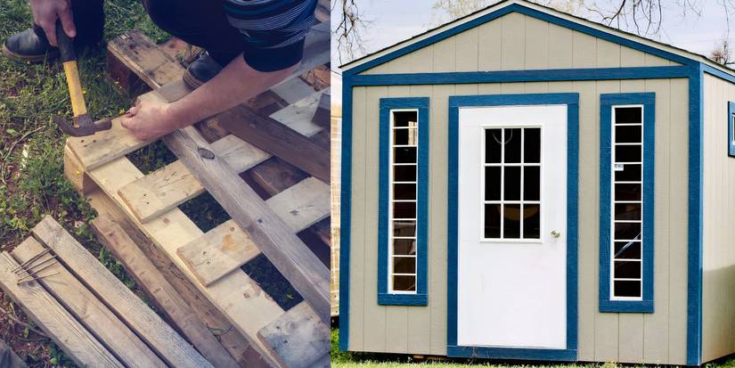 Matériaux pour abri DIY